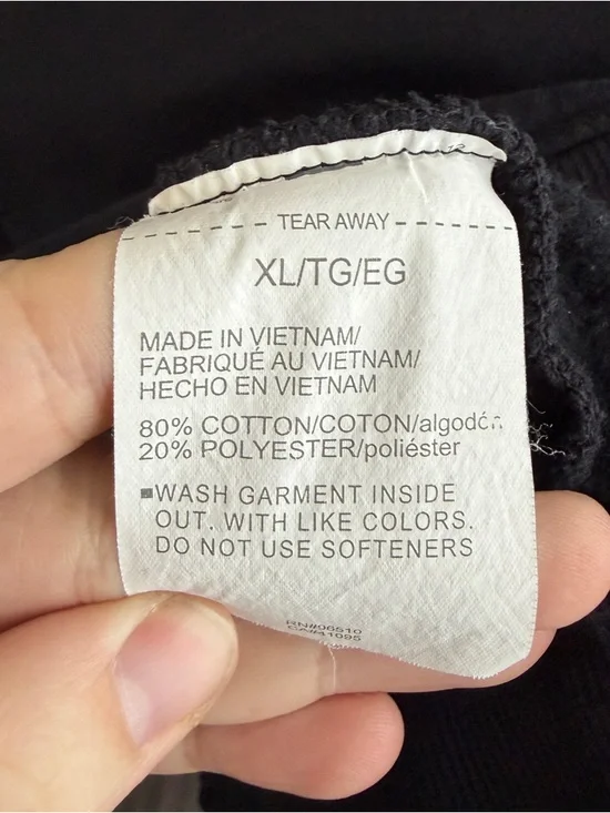 Under Armour loose black logo hoodie size XL - Picture 5 of 7